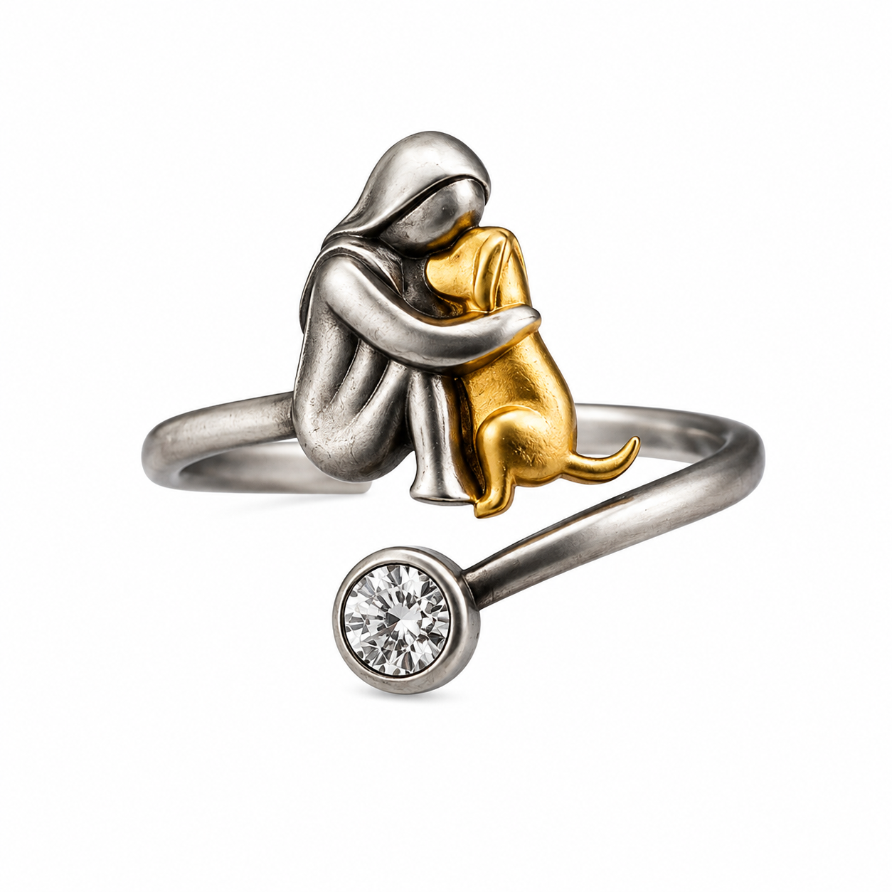 Eira - Anillo Abrazo Eterno (Ajustable)