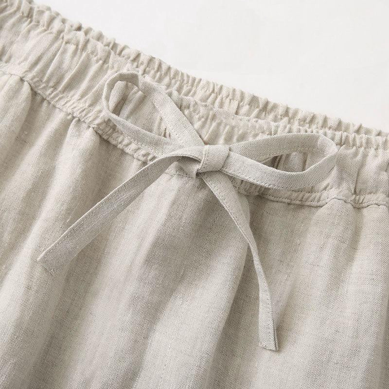 Pantalones de Lino Hombre