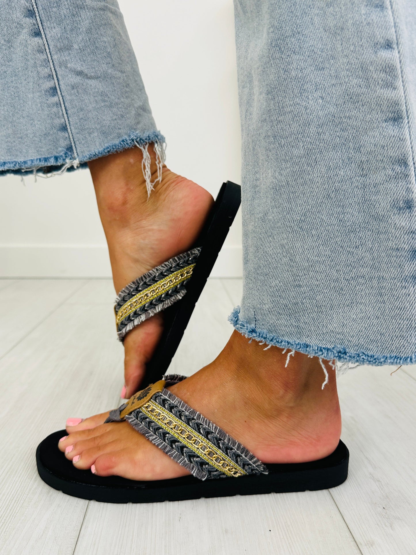 Chanclas de Dedo Textiles