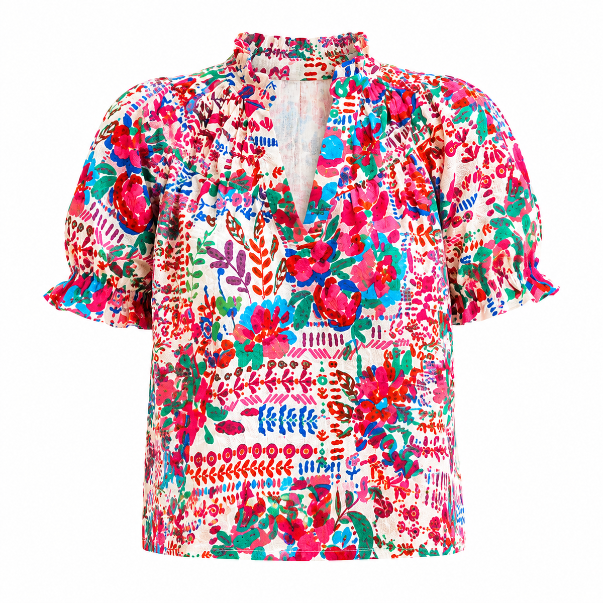 Alina - Multicolor Floral Top
