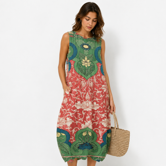 Elena- Vestido Casual de Verano