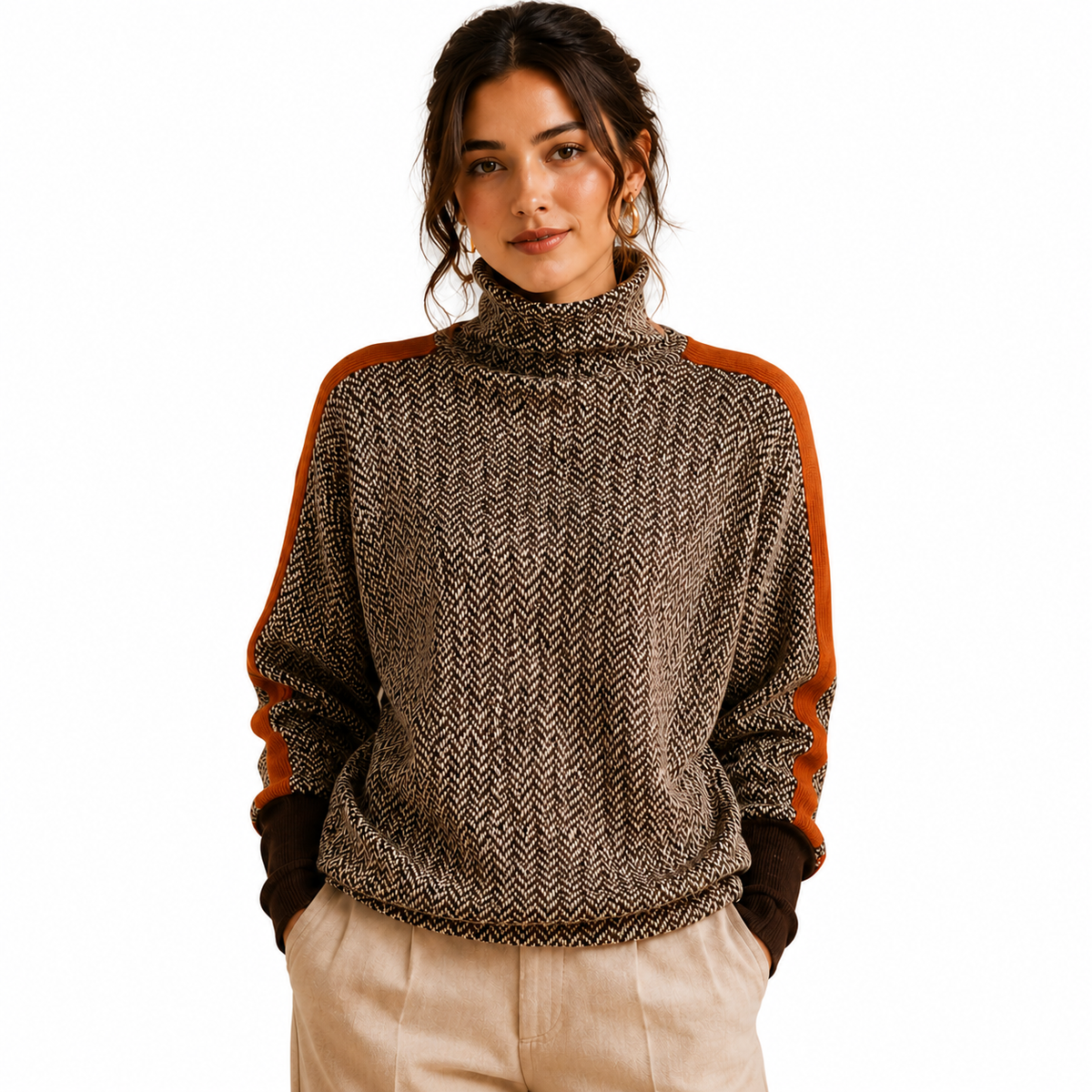 Elsa- Jersey de Cuello Alto