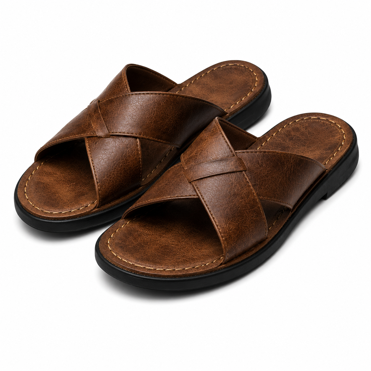 Sandalias con tiras Cruzadas para Hombre