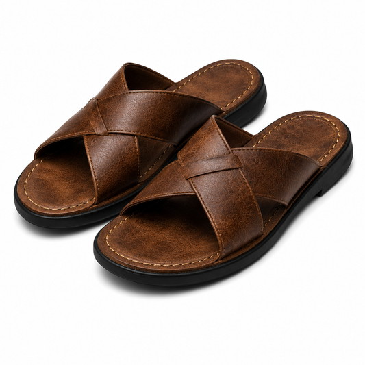 Alberto - Sandalias con tiras Cruzadas para Hombre