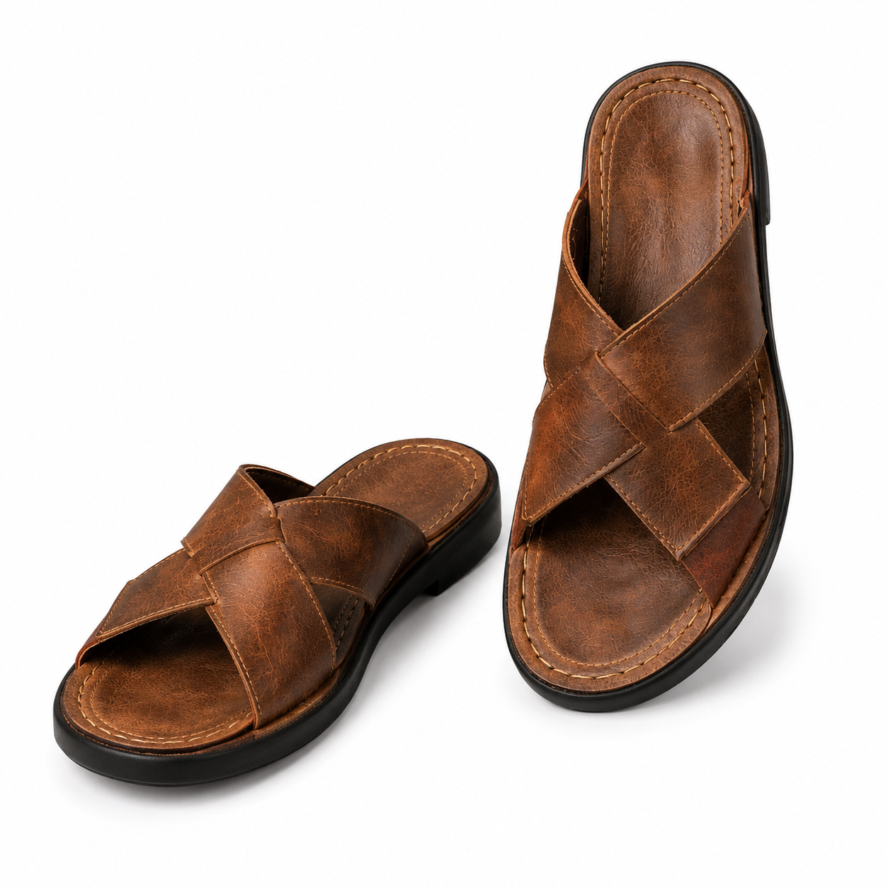 Sandalias con tiras Cruzadas para Hombre