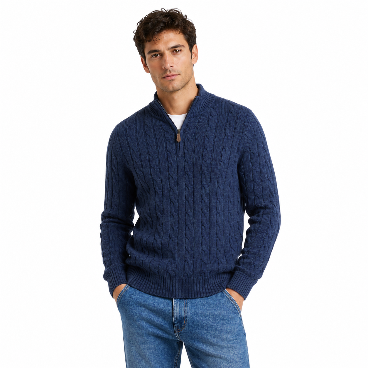 Jersey de Punto Trenzado