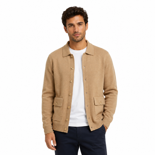 David - Chaqueta Formal de Punto