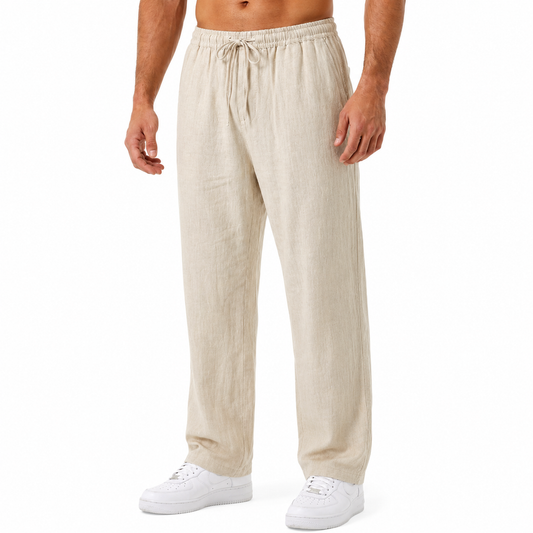 Edgar - Pantalones de Lino Hombre