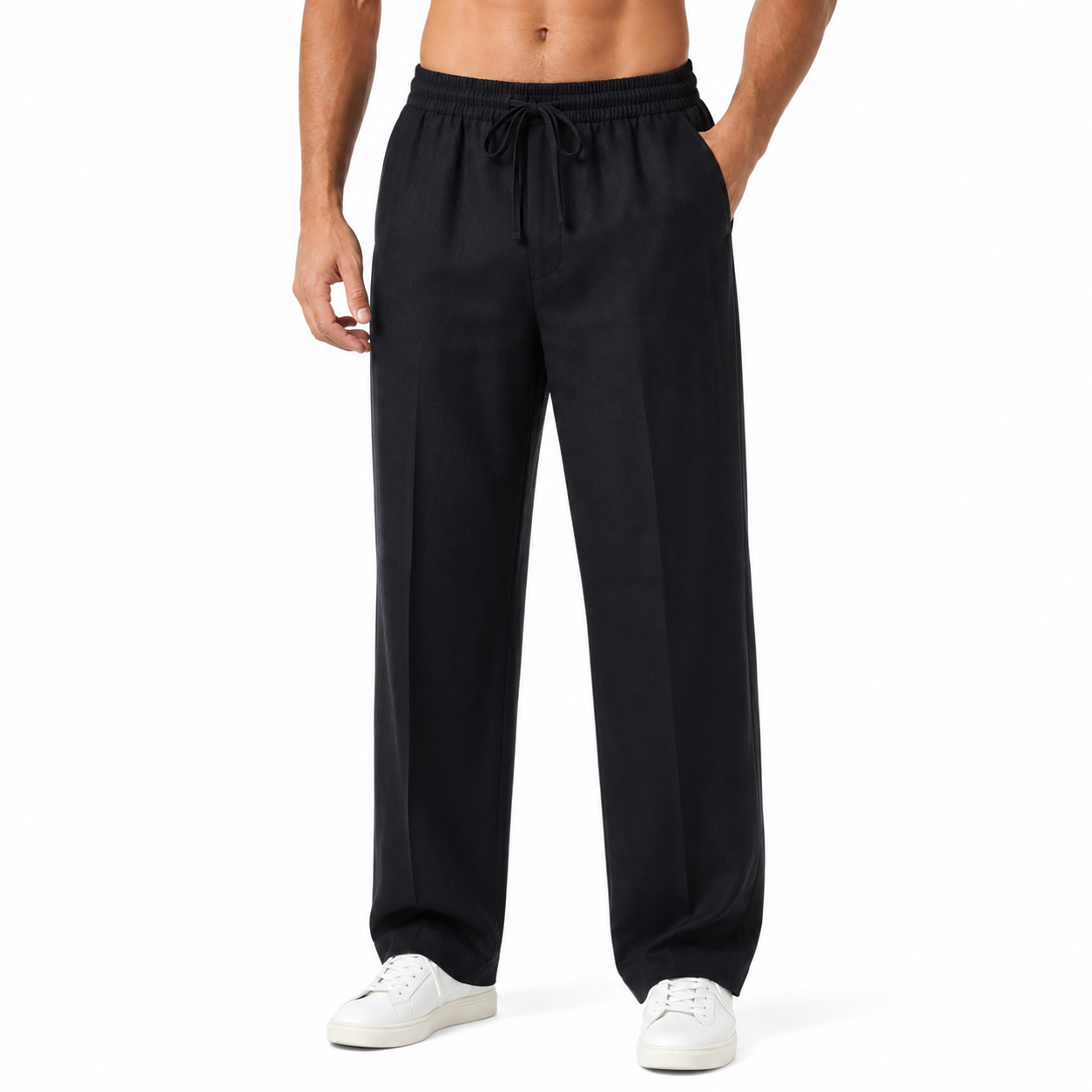 Pantalones de Lino Hombre