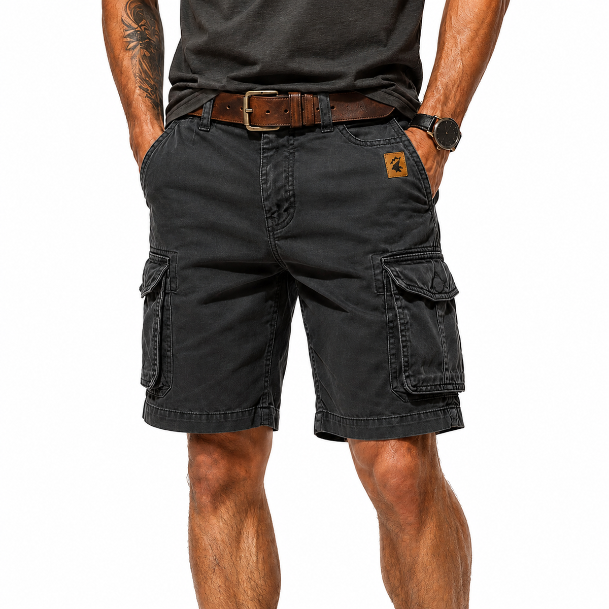 Marco- Pantalones Cargo Multifunciones