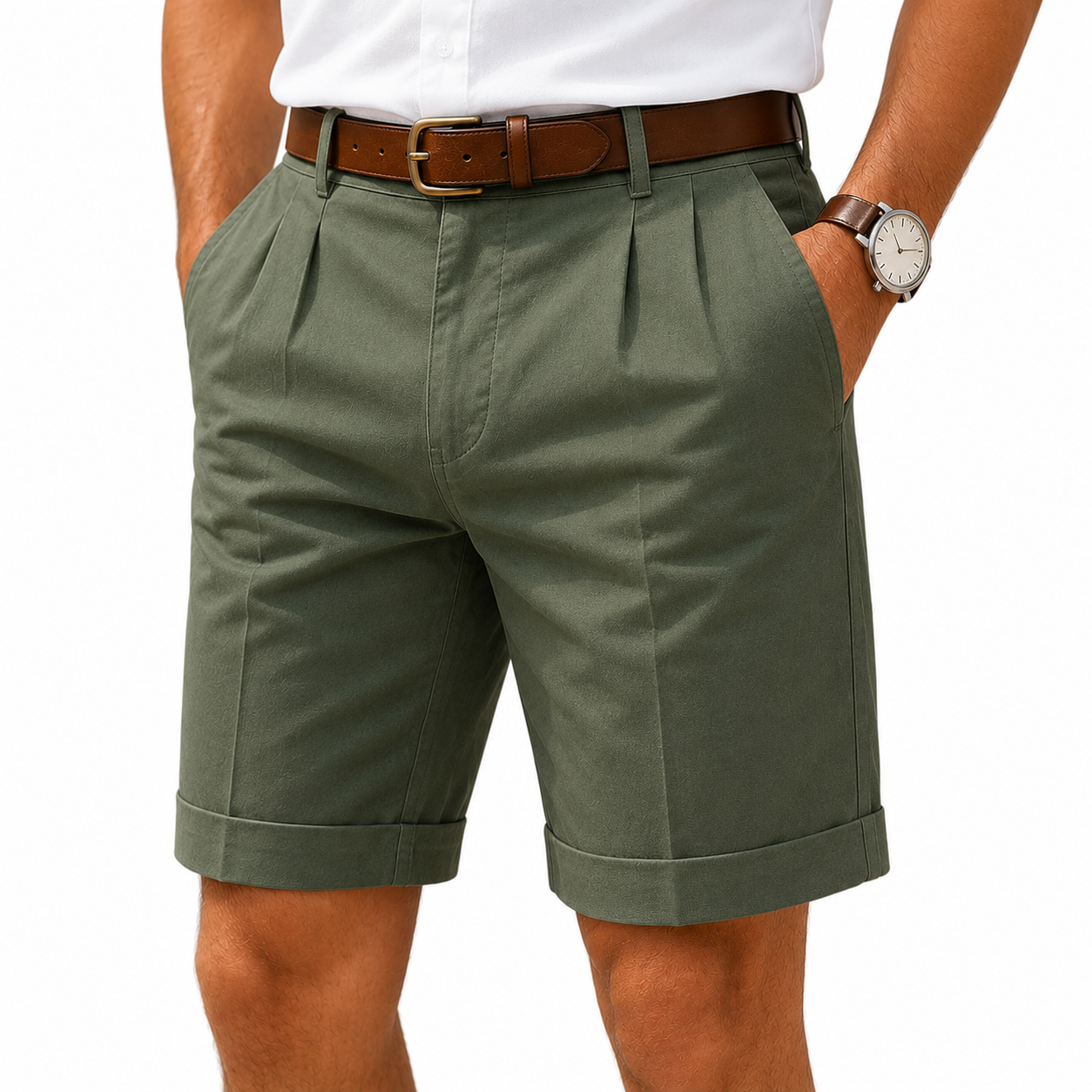 Guillermo- Pantalones Cortos + Cinturón de Regalo
