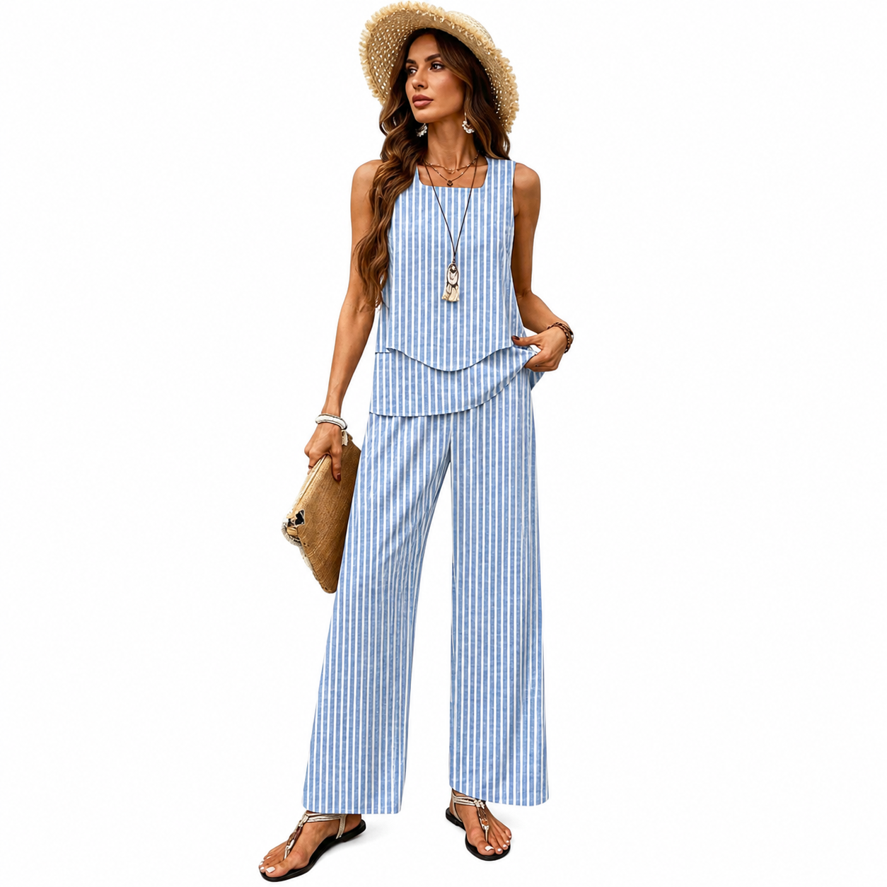 Greta - Conjunto de Verano de Tirantes
