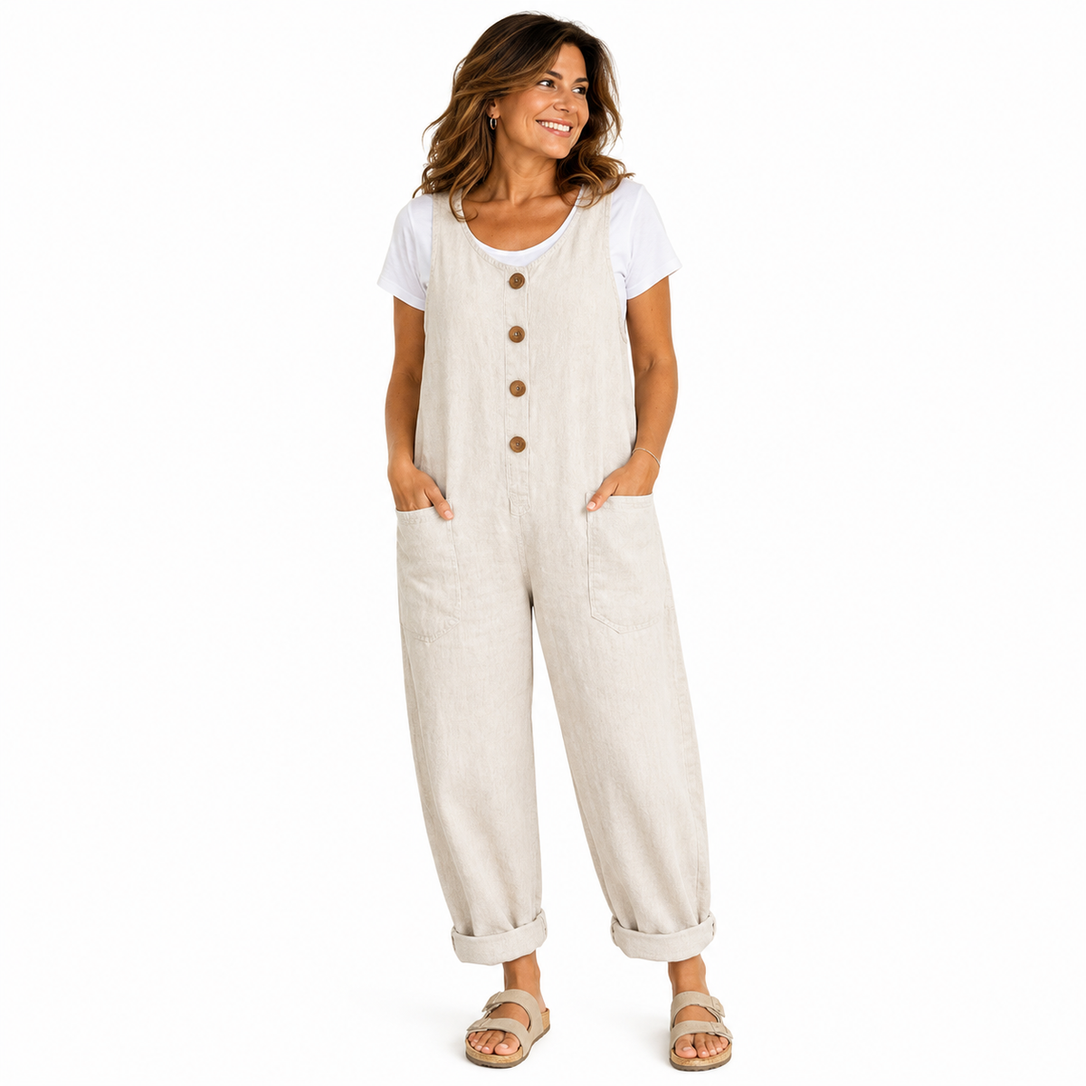 Eiza - Vintage Denim Jumpsuit