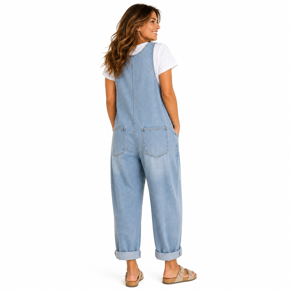 Eiza - Vintage Denim Jumpsuit