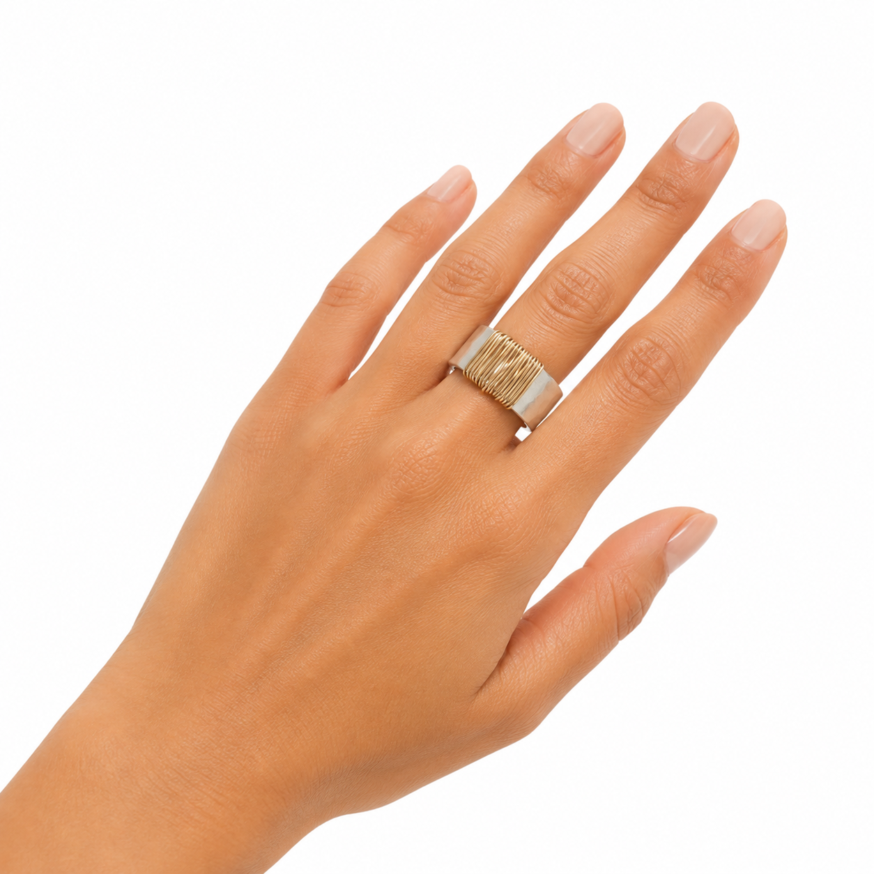 Eulalia - Anillo de Oro y Plata