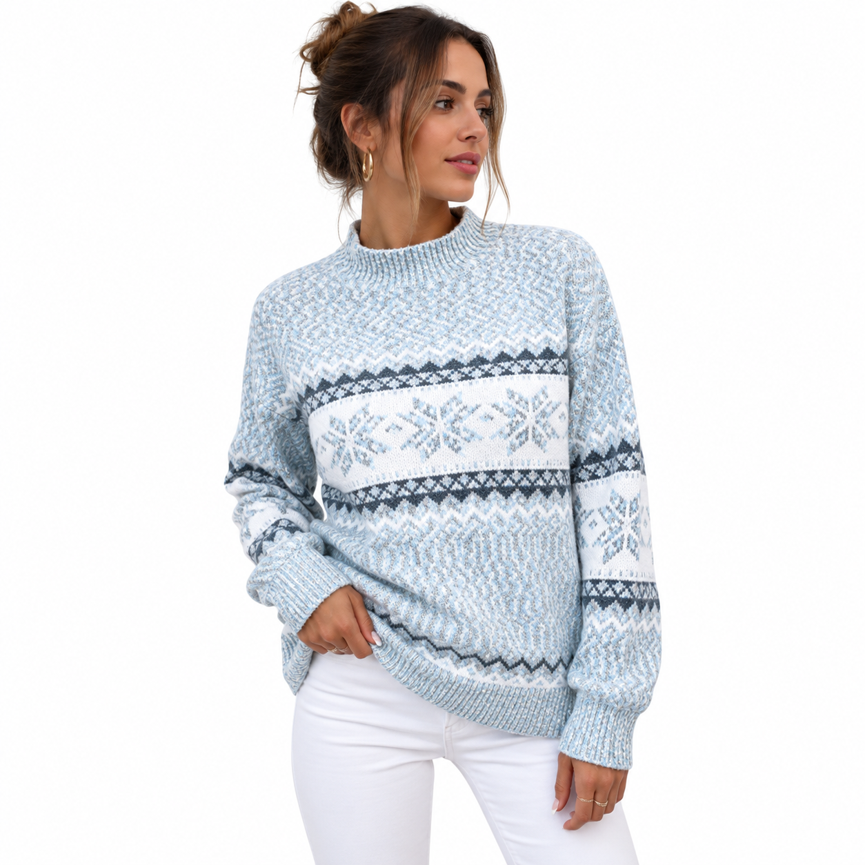 Emilia -  Jersey Elegante de Nieve