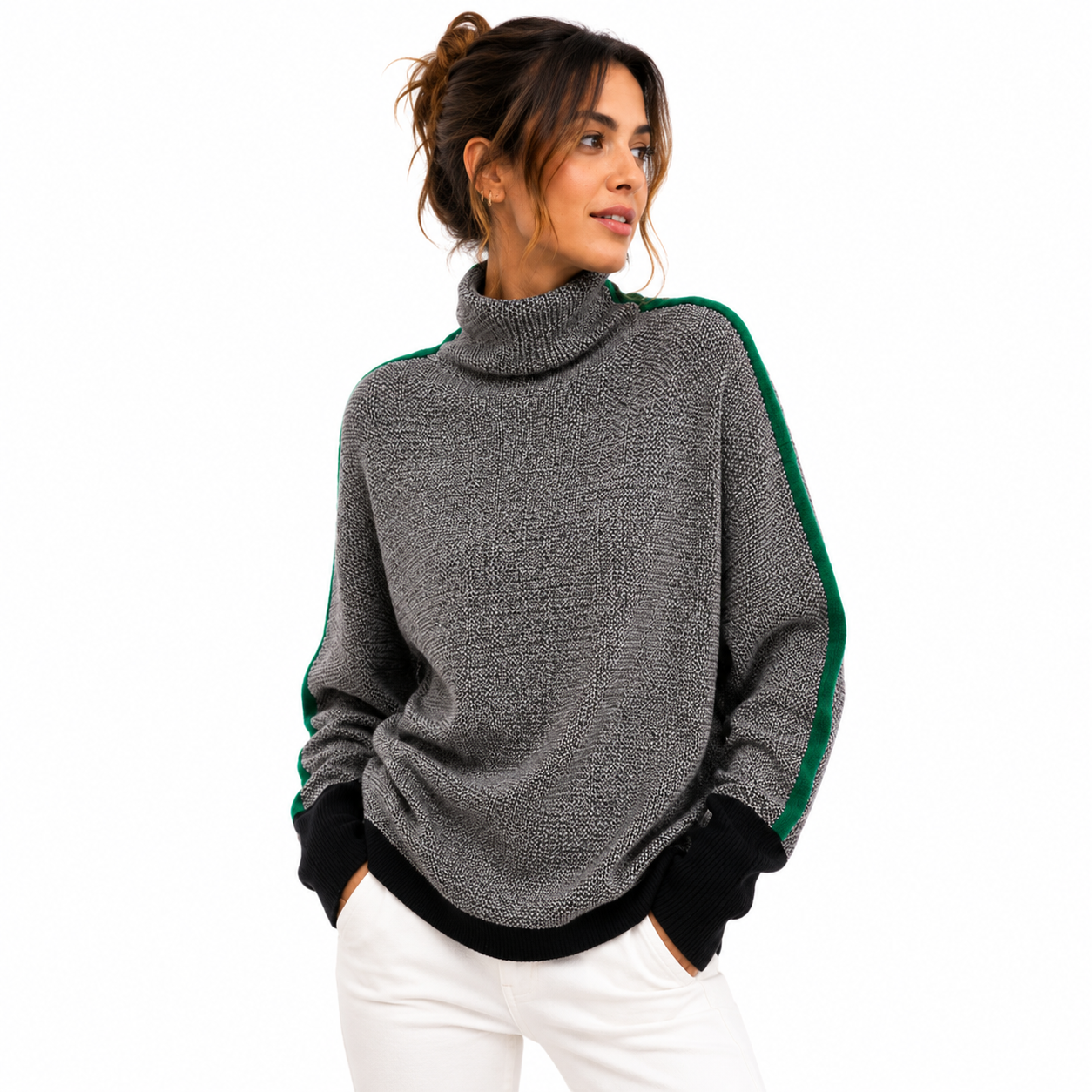 Elsa- Jersey de Cuello Alto