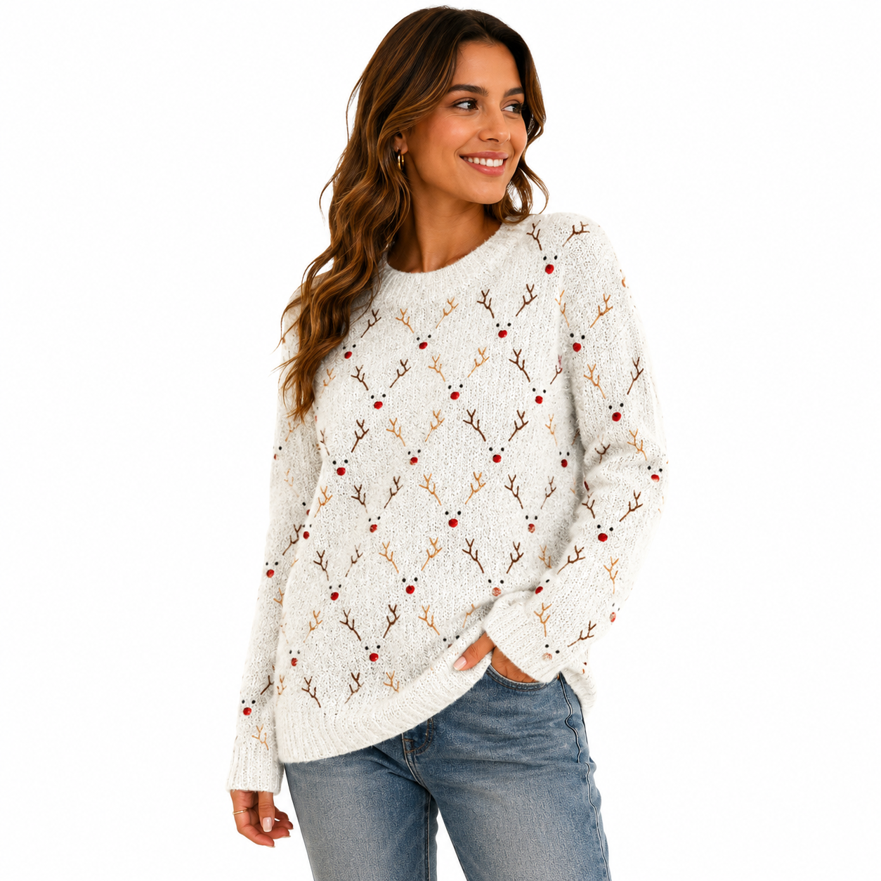 Simóne - Jersey estilo Navideño Mujer