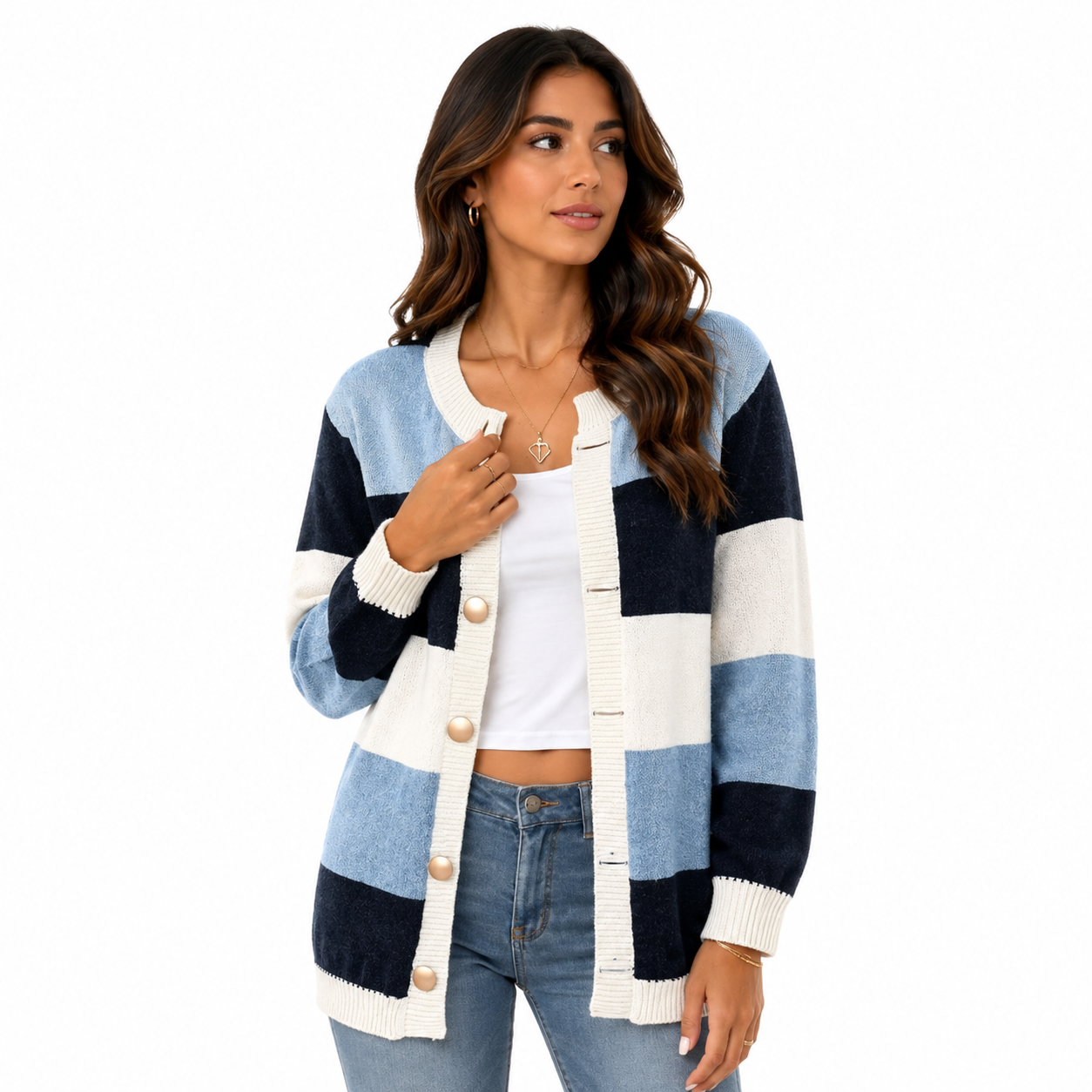 Carlota - Cardigan Estampado Mujer