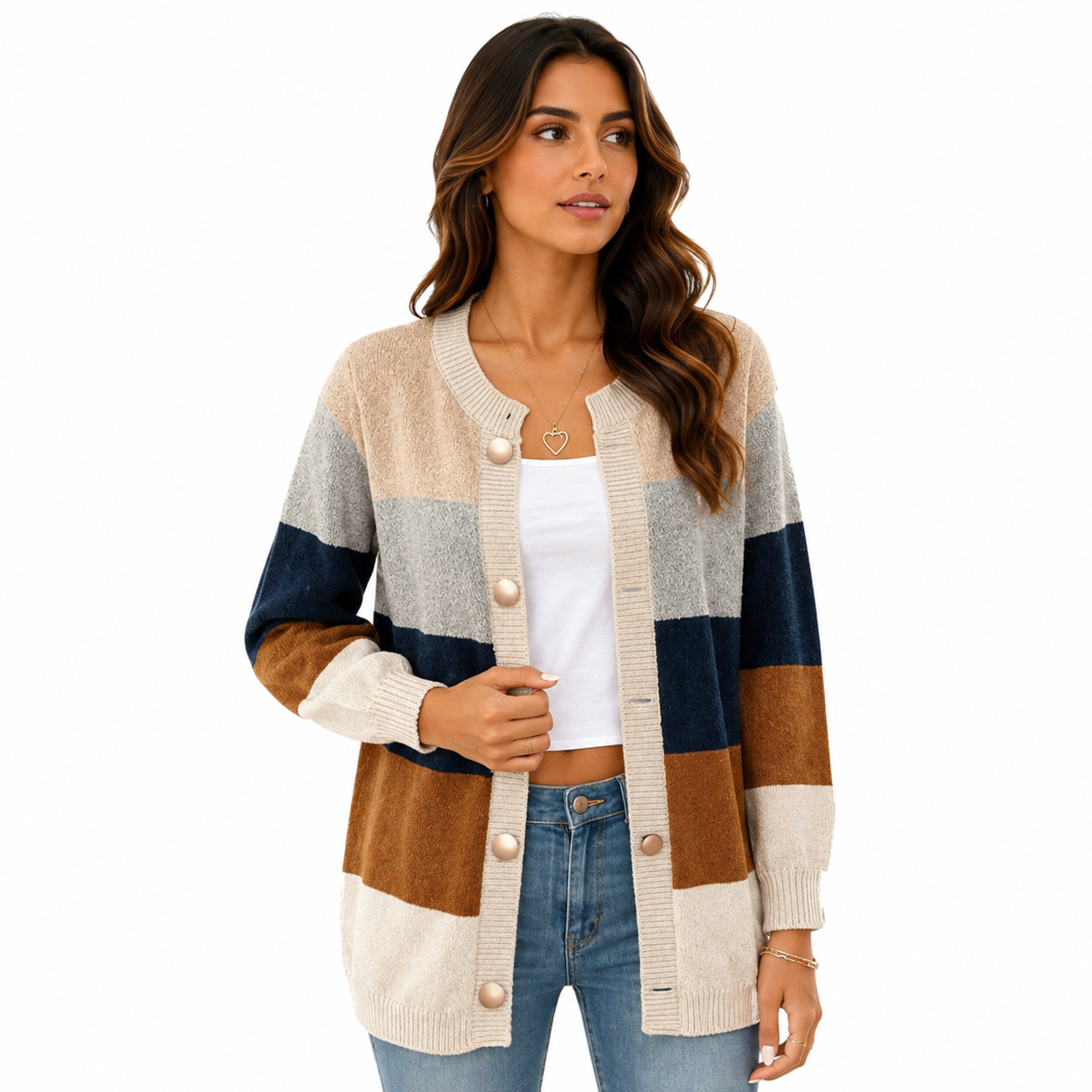 Carlota - Cardigan Estampado Mujer