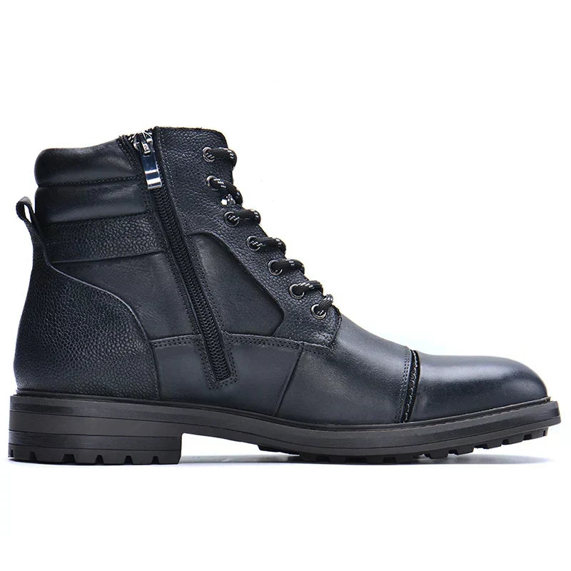 Botas de cordones para Hombre con Cremallera lateral