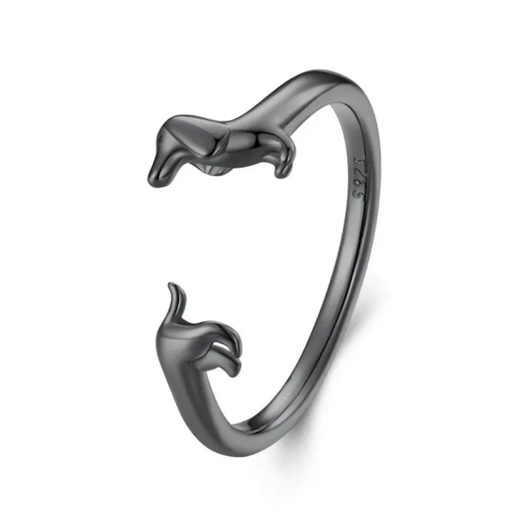 Soraya - Anillo de Perro Salchicha (Ajustable)