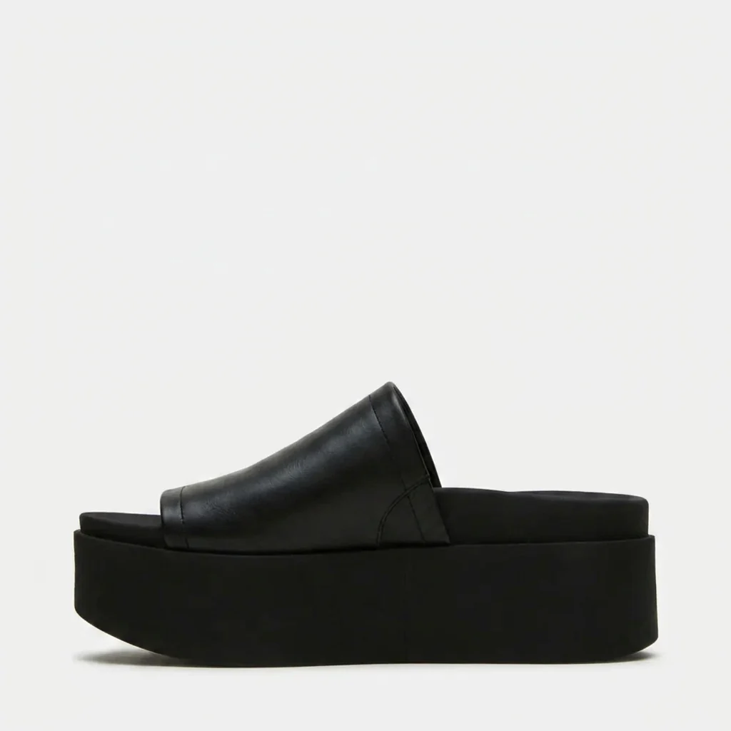 Selma- Sandalias de plataforma de cuero Arwinn