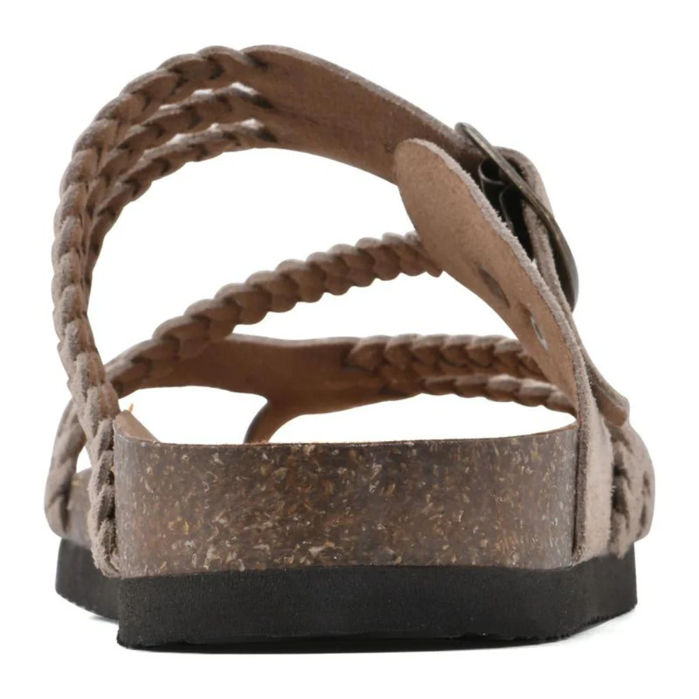 Daniel- Sandalias de Corcho Trenzadas