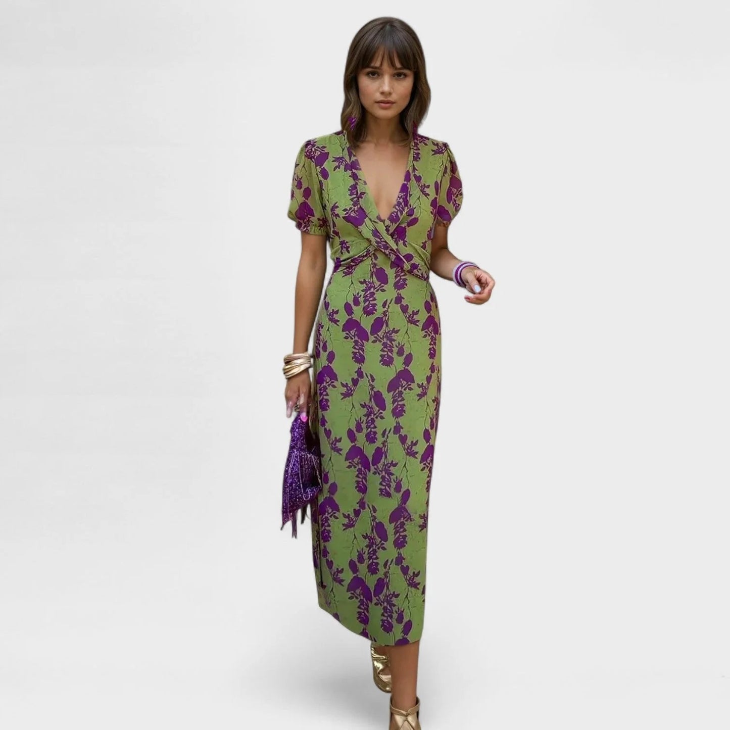 Berta- Vestido Elegante de Primavera