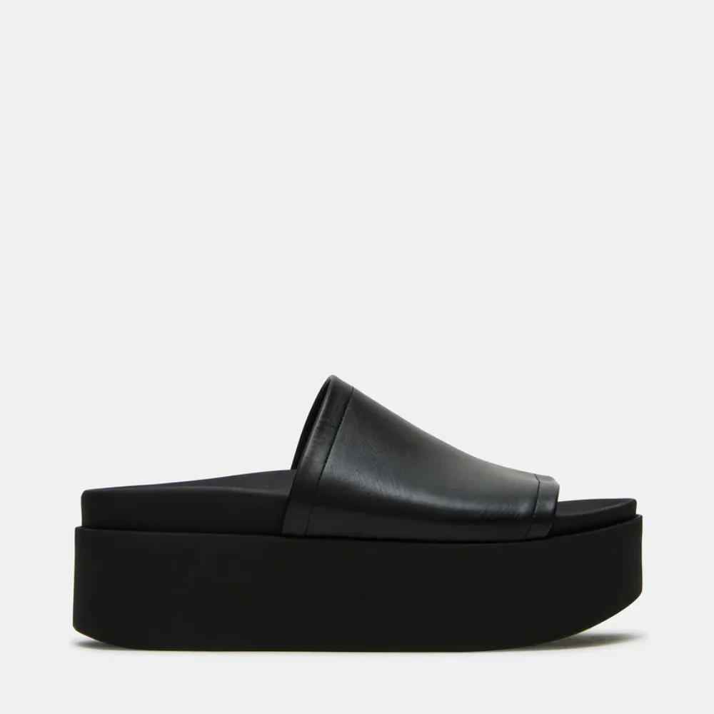 Selma- Sandalias de plataforma de cuero Arwinn